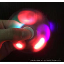 Tri Fidget Spinner Spielzeug LED Light Hand Spinner mit Hybrid